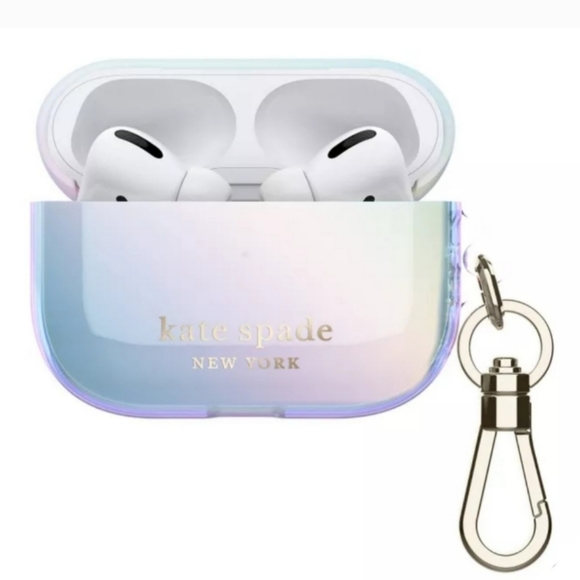 Kate Spade AirPods Pro Iridescent Case New in Box - Picture 7 of 7